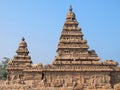 Ancient shoreline temple in Tamil Nadu, India