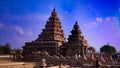 Shore temple a popular tourist destination