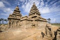 Shore Temple - Tamil Nadu - India Royalty Free Stock Photo
