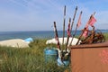 On the shore of Ystad, South Sweden, Scandinavia, Europe.