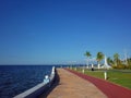 The shorefront promenade of Campeche in Mexico Royalty Free Stock Photo