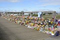 Shoreham Airshow Disaster floral tribute