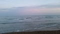 Shoreham beach at sunset