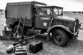 SHOREHAM-BY-SEA, WEST SUSSEX/UK - AUGUST 30 : Old US Army Truck
