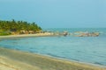 The shoreline of Banjul, Gambia