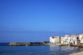 Shoreline at Cefalu Beach, Italy