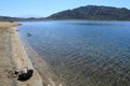 The Shoreline of Lake Perris State Recreation Area, California Royalty Free Stock Photo