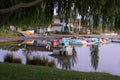 Shoreline Park Lake, Mountain View, California, USA Royalty Free Stock Photo