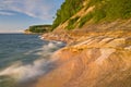 Shoreline Pictured Rocks National Lakeshore Royalty Free Stock Photo