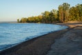 Shoreline at Presque Isle, Erie, PA Royalty Free Stock Photo