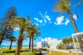 Seaside resort in Nabeul. Tunisia, North Africa Royalty Free Stock Photo