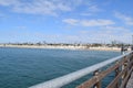 Shoreline view from Seal Beach, Los Angeles California