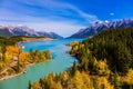 Shores of Abraham Lake Royalty Free Stock Photo