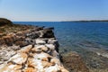 Shores of an island in the mediterraneans Royalty Free Stock Photo