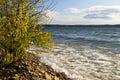 Rocky Coast Of Lake Superior In Michigan Royalty Free Stock Photo