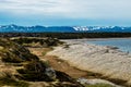 Shoreline of Vessels Brook River. Gros Morne National Park Newfoundland Canada