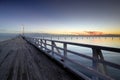 Shorncliffe Jetty at dawn Royalty Free Stock Photo