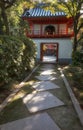 Shoro mon (bell tower) gate of Toganji temple. Nagoya. Japan Royalty Free Stock Photo