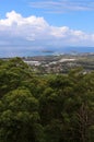 Sealy Lookout Forest Sky Pier at Coffs Harbour Royalty Free Stock Photo