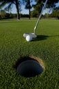 Short Golf Putt Royalty Free Stock Photo