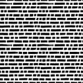Short horizontal lines hand drawn seamless pattern