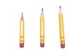 Short Pencils Royalty Free Stock Photo