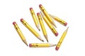 Short Pencils Royalty Free Stock Photo