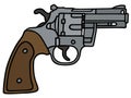 Short revolver Royalty Free Stock Photo