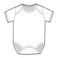 Short Sleeve Infant Bodysuit