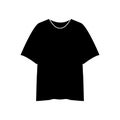 short sleeve shirt icon vector Royalty Free Stock Photo