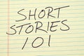 Short Stories 101 On A Yellow Legal Pad