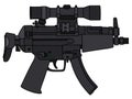 Short submachine gun Royalty Free Stock Photo