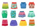 Short summer skirts