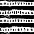 Short vertical lines with bold stripes pattern.