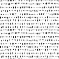 Short vertical lines hand drawn seamless pattern.