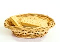 Shortcake inbasket Royalty Free Stock Photo