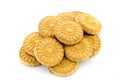 Shortbread biscuitswhe on a Royalty Free Stock Photo