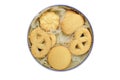 Shortbread cookies Royalty Free Stock Photo