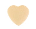 Shortbread heart. Royalty Free Stock Photo