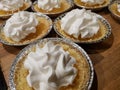 Shortbread with lemon curd and chantilly cream