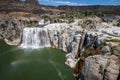 Shoshone Falls and snake river in Idaho during summer Royalty Free Stock Photo