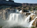 Shoshone waterfall Royalty Free Stock Photo