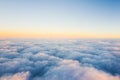 cloud sea on the airplane Royalty Free Stock Photo