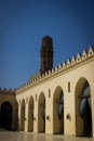 El Hakem Historical Mosque in Cairo Royalty Free Stock Photo