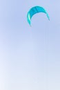 Shot of a colorful surfing kite. Outdoor Royalty Free Stock Photo