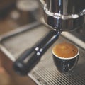 A shot of espresso Royalty Free Stock Photo