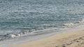 shot of evening waves on Cannes beach before sunset Royalty Free Stock Photo