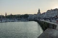 The La Rochelle harbor