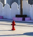 Shot of a fire hydrant. Safety Royalty Free Stock Photo