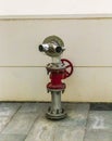 Shot of a fire hydrant. Safety Royalty Free Stock Photo